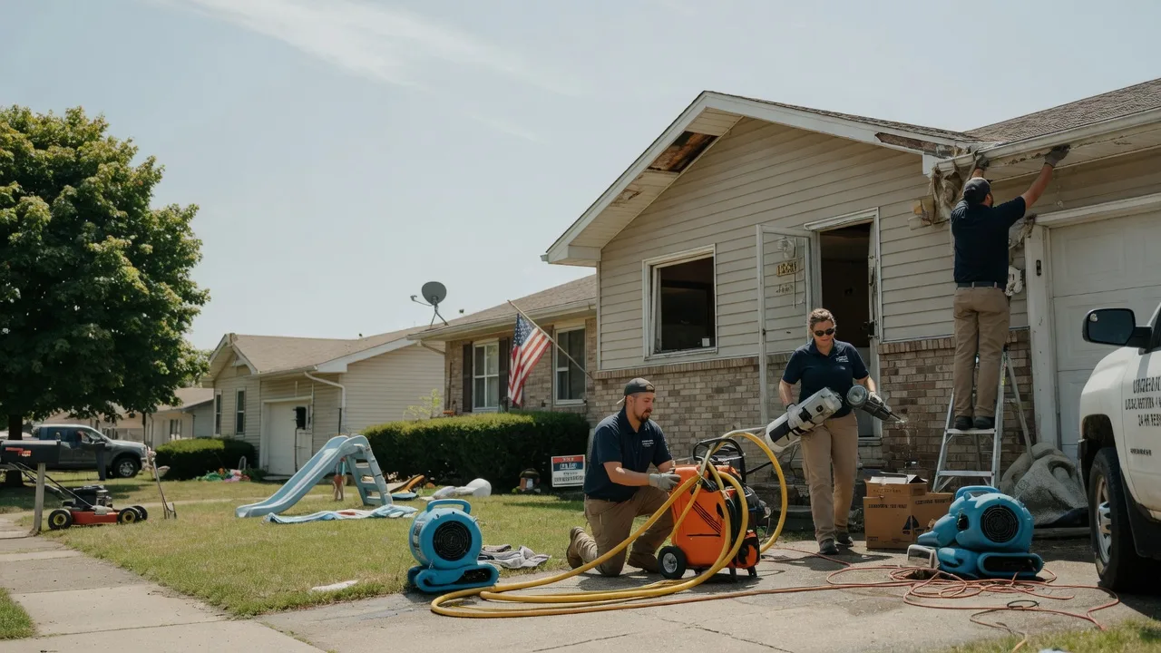 Water Damage Restoration in Divernon, IL near me